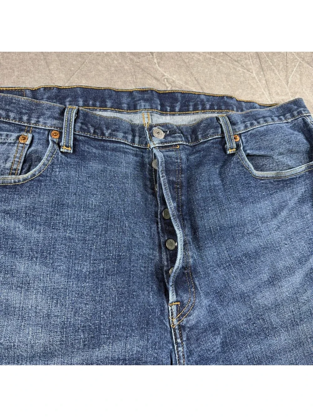 Levi's Jeans Men's 40x32 Blue 501 Original Fit